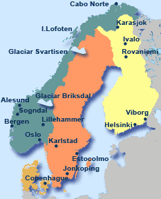 mapa de copenhague