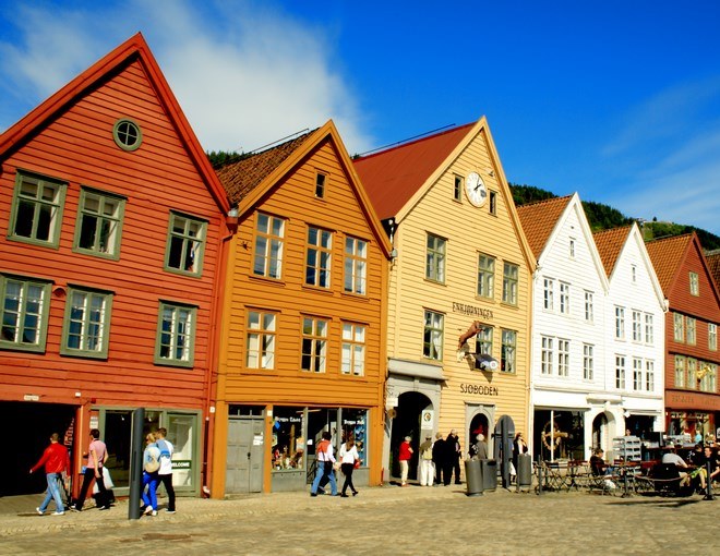 Bellezas de Noruega y Estocolmo - Inicio Bergen